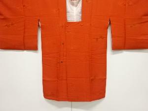 リサイクル　枝花模様織出し道行コート